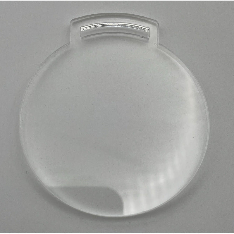 Medalla Acrílico Transparente Paquete 50 Piezas 6cm De 3mm