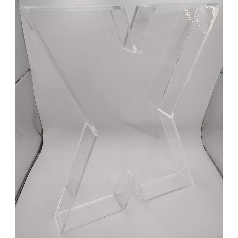 Letra Caja 3d, Abecedario, 25cm Alto Y 3mm Espesor Sin Tapa