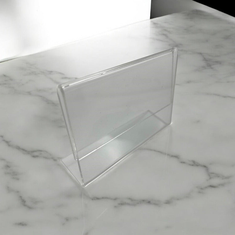 5 Portaretrato Acrílico 15x10cm Horizontal Marco Foto 6x4