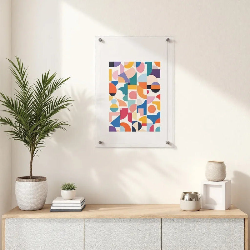 Porta Diploma Titulo Poster Cartel One Acrilico 76x106cm 2mm