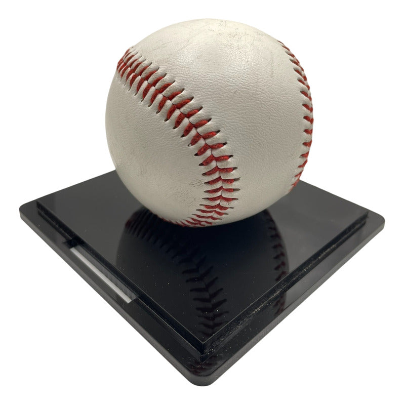 Base Transparente Exhibidor Porta Pelota Beisbol Baseball