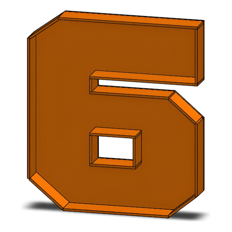 Caja De Letra 3d Abecedario Madera Mdf 3mm Centro Mesa 25cm