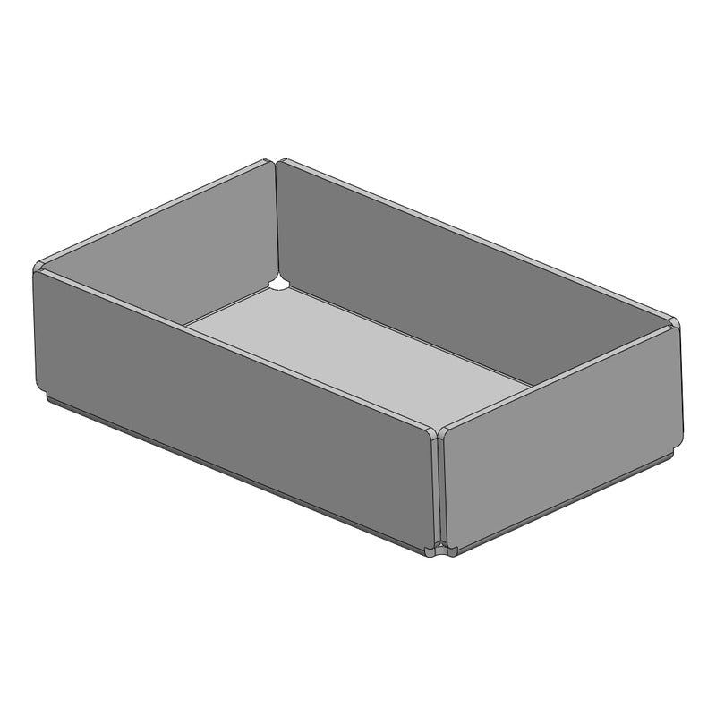 Caja Charola O Bandeja De Mesa Acrilico 3mm 5x12x20cm