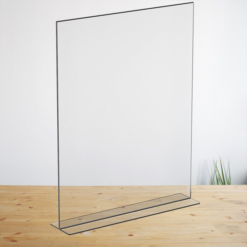 10 Porta Menu Acrilico Doble Vista 10x15cm Restaurante