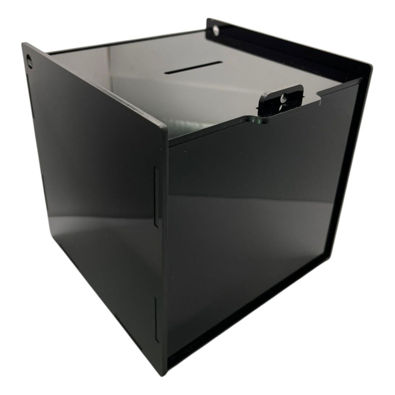 Caja Propina Grande Alcancia De Acrilico 3mm Ahorro