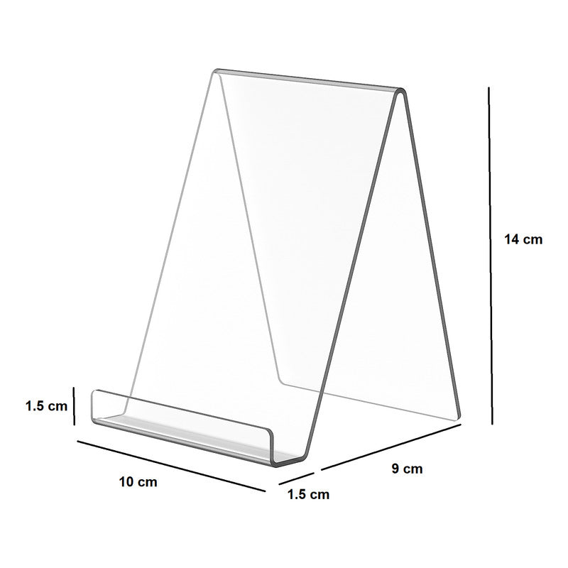 10 Exhibidor Base Soporte Porta Tablet Para iPad Acrilico