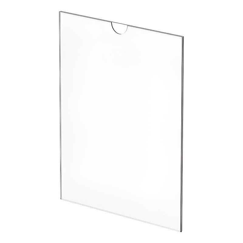 Protector Porta Hoja Carta Horizontal O Vertical Acrilico