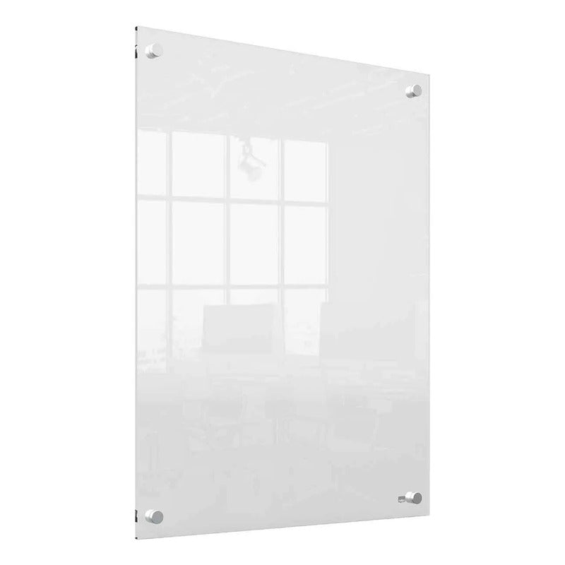 Pizarron Soporte Acrilico 3mm Exhibidor Chapetones 40x50cm