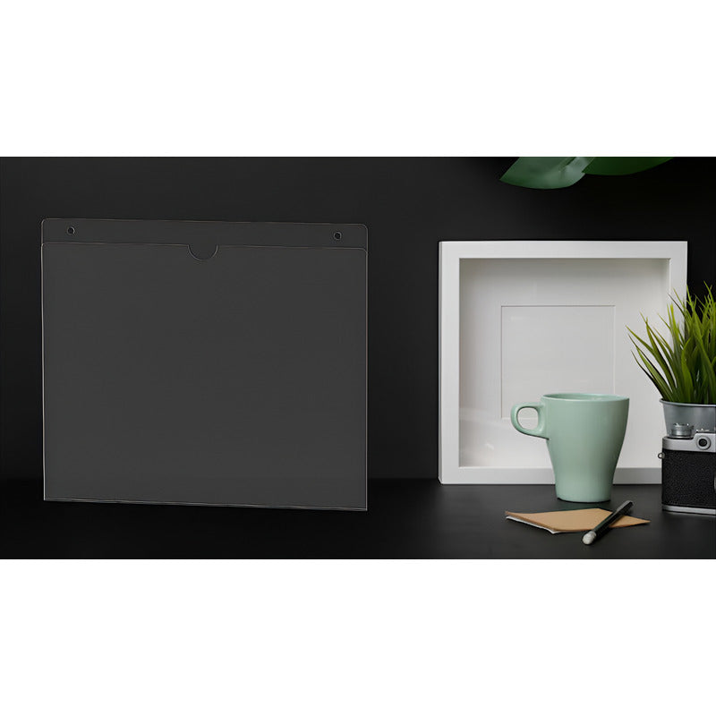 Porta Hojas Tamaño Carta Acrílico 2mm Protector Pared