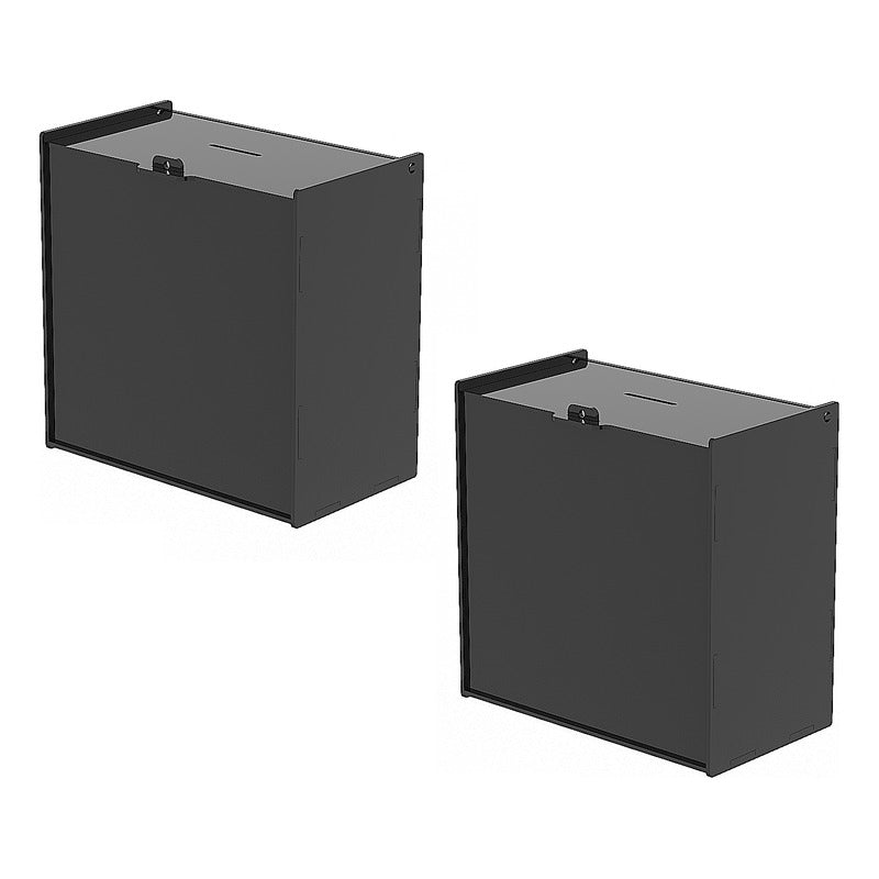 Alcancia Ahorro Propina Acrilico 3mm Caja 22x22x12cm