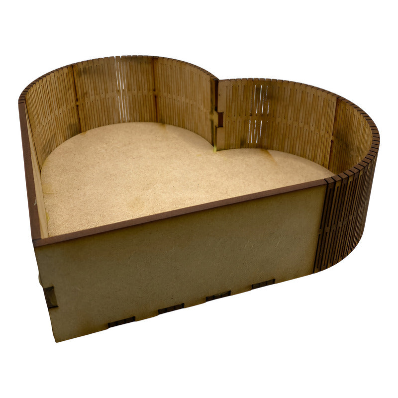 Caja De Letra 3d Abecedario Madera Mdf 3mm Centro Mesa 25cm