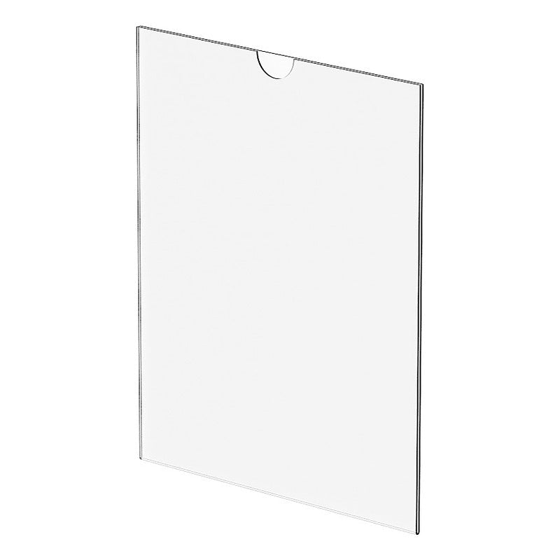 20 Protector Porta Hoja Carta Horizontal O Vertical Acrílico