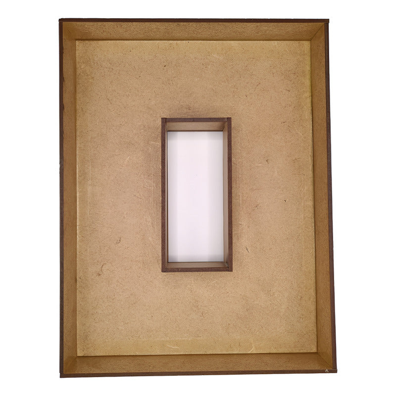 Caja De Letra 3d Abecedario Madera Mdf 3mm Centro Mesa 25cm