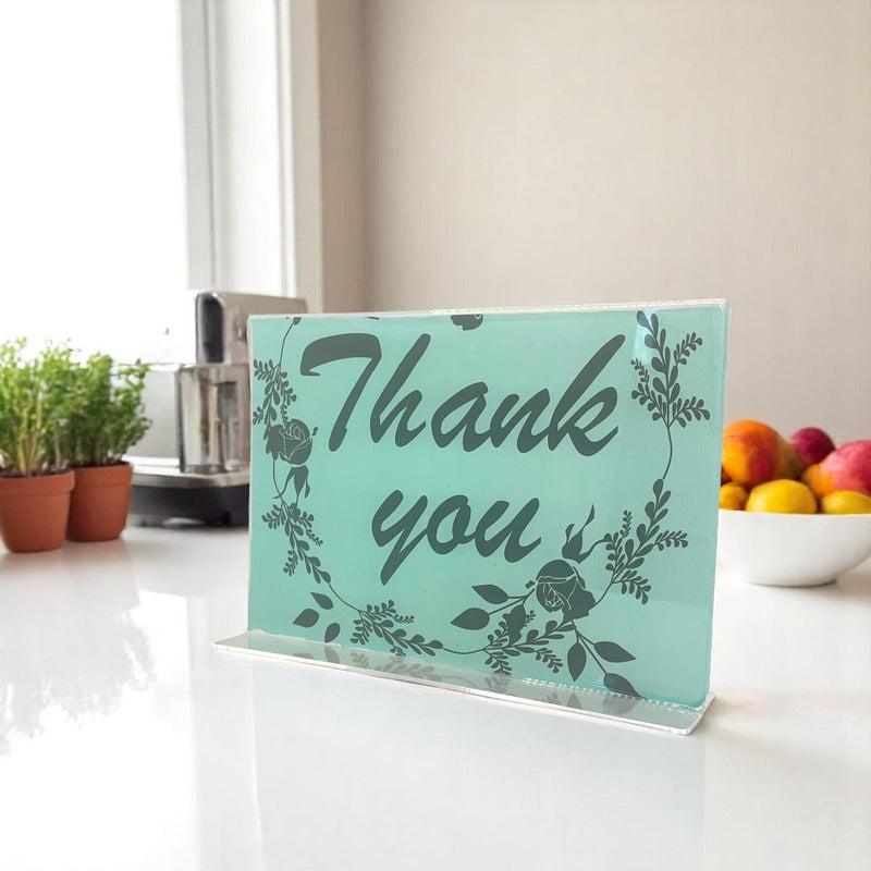 10 Porta Menu Acrilico Tamaño Media Carta 22x15cm 2mm