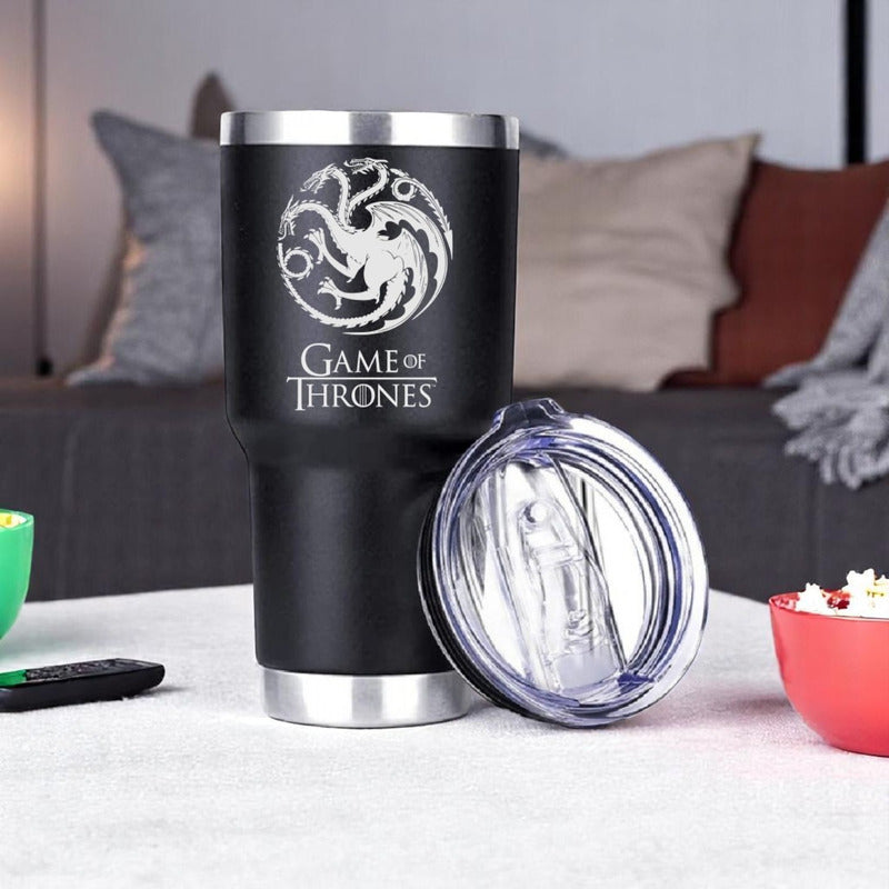 Game Of Thrones Tipo Vaso Termo Inox Thermo Stark Targaryen