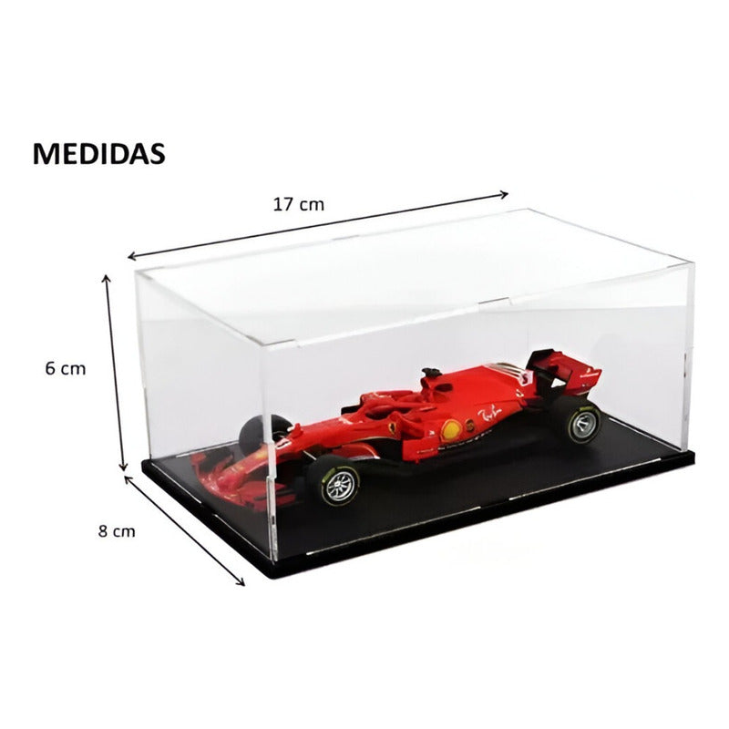 Exhibidor Carritos Escala 1:43 Autos De Coleccion 6x8x17cm