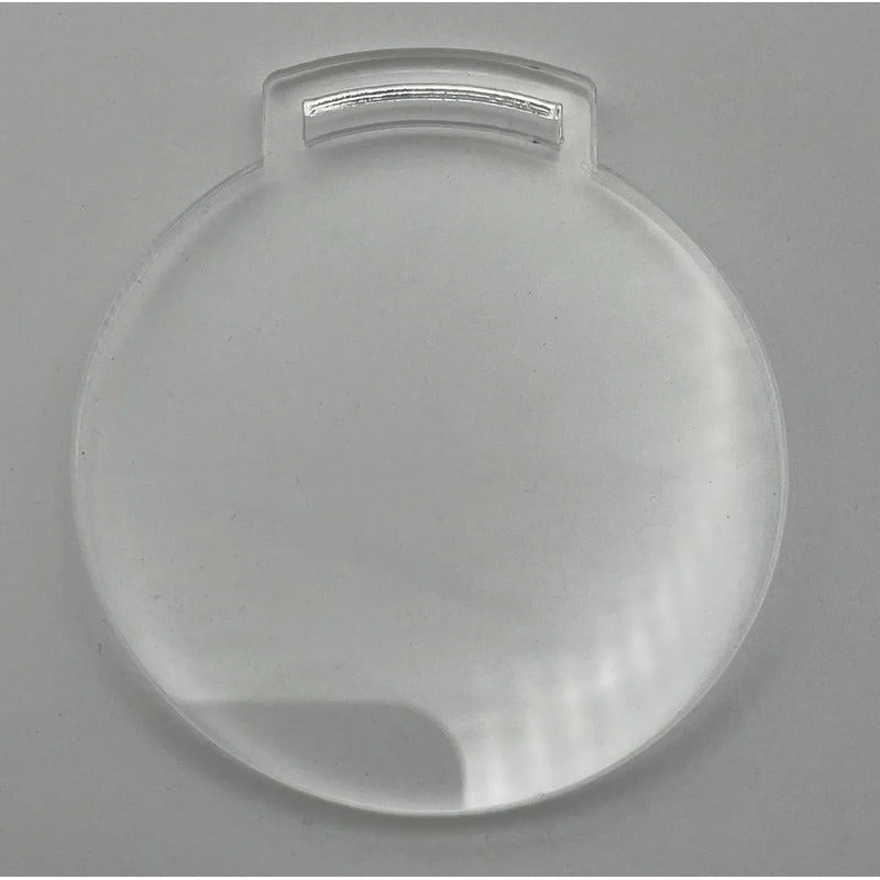 50 Medallas Acrilico Transparente 7cm 2mm Envio Gratis