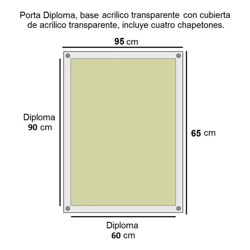 Porta Poster Acrílico Posters 90x60cm Anime Videojuegos