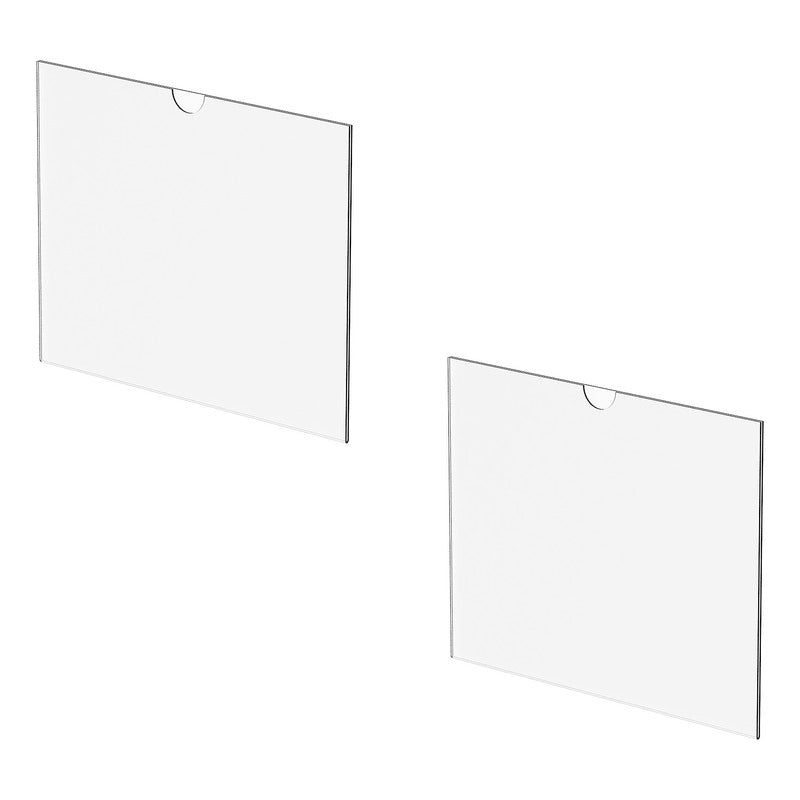 Protector Porta Hoja Carta Horizontal O Vertical Acrilico