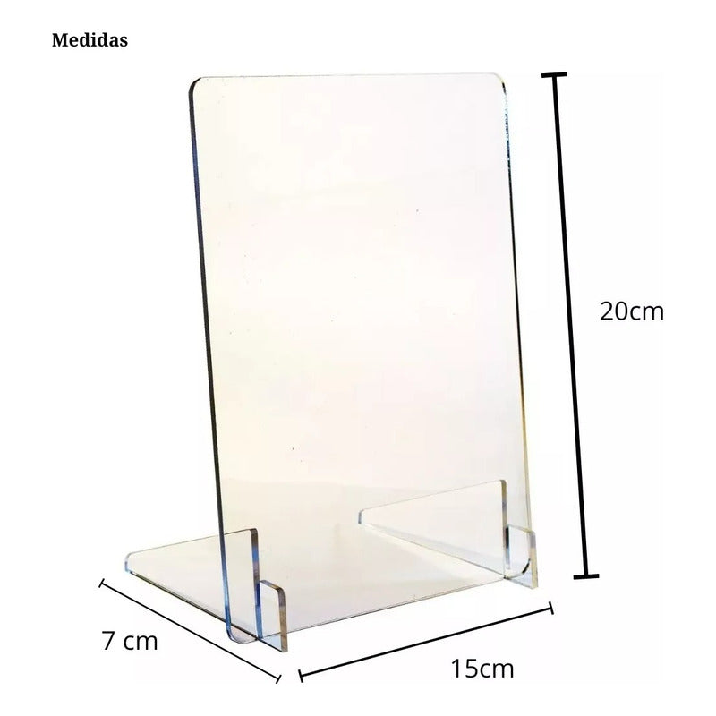 10 Placas 20x15cm Y Bases Acrílico 3 Mm Personalizar Spotify