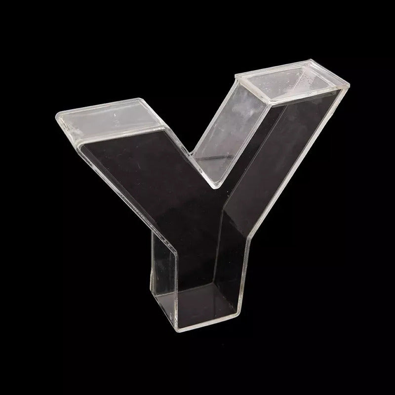 Letra Caja 3d, Abecedario, 25cm Alto Y 3mm Espesor Sin Tapa