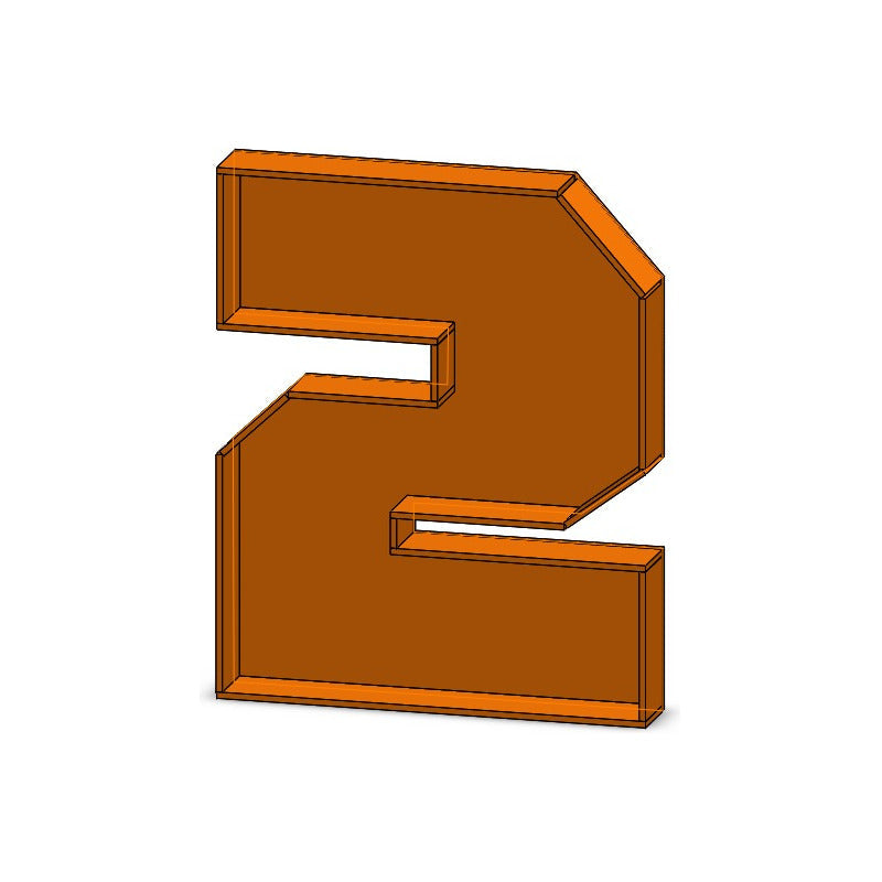 Caja De Letra 3d Abecedario Madera Mdf 3mm Centro Mesa 25cm