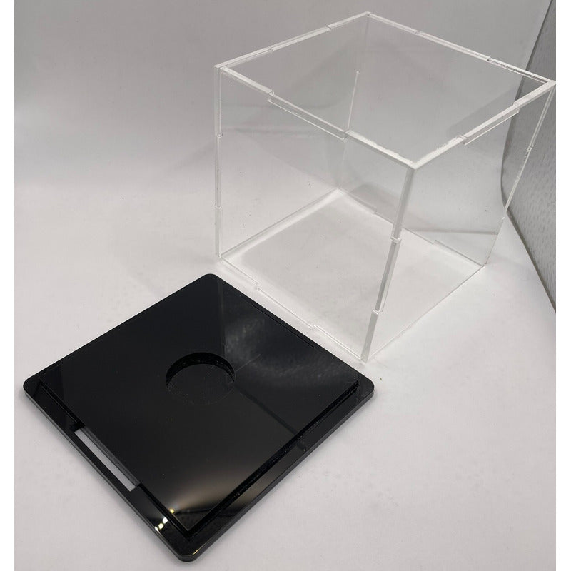 Base Transparente Exhibidor Porta Pelota Beisbol Baseball