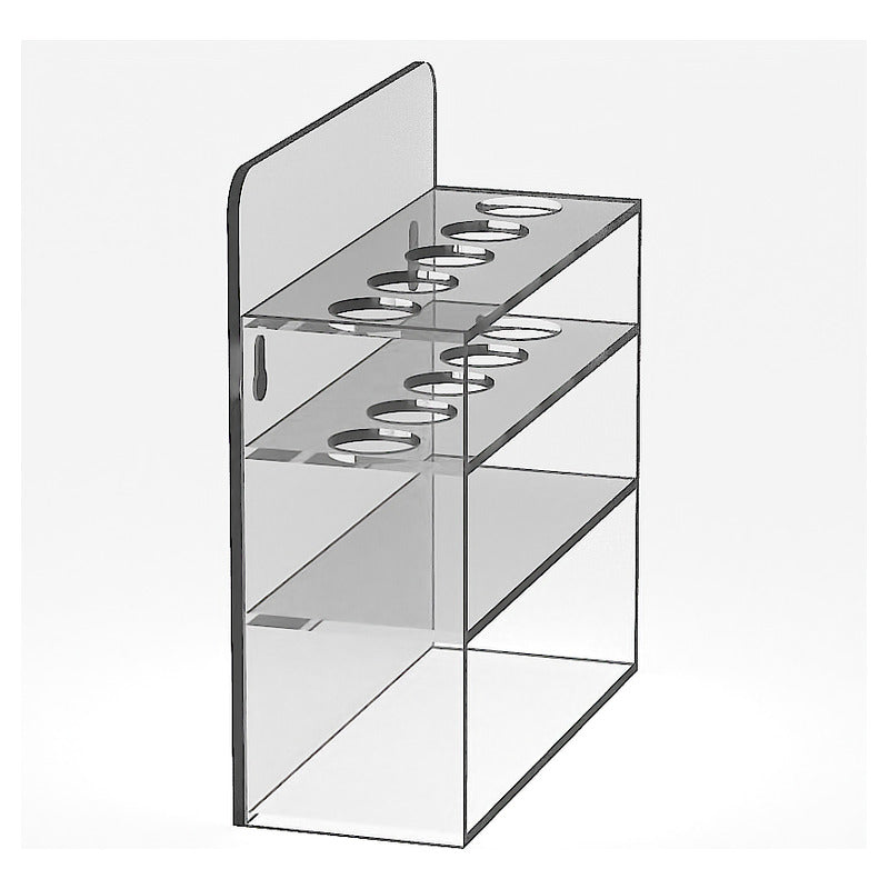 Organizador Porta Plumones Acrílico 3 Mm Marcadores Pizarron