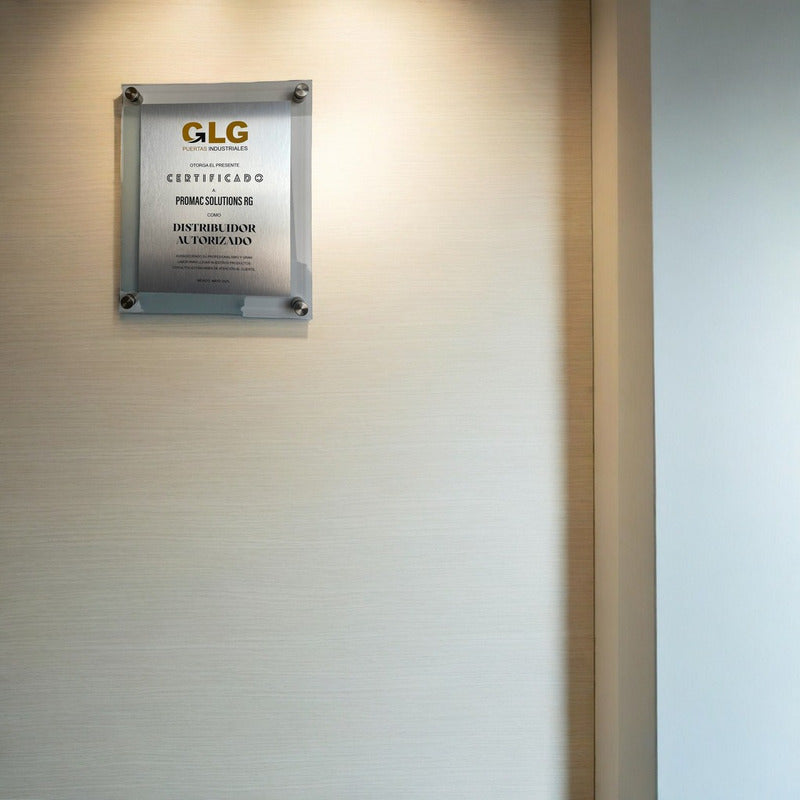 Pizarron Soporte Acrilico 3mm Exhibidor Chapetones 40x50cm