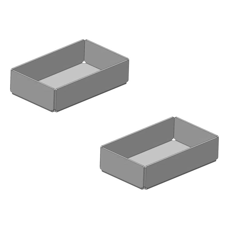 Caja Charola O Bandeja De Mesa Acrilico 3mm 5x12x20cm