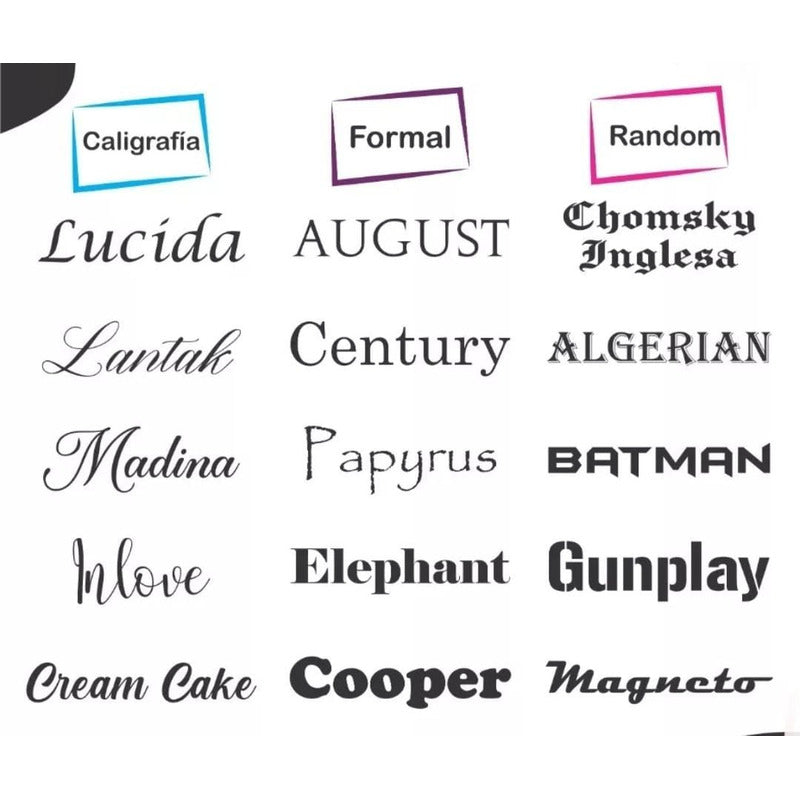 Lámpara Led Personalizada Con Nombre E Imagen