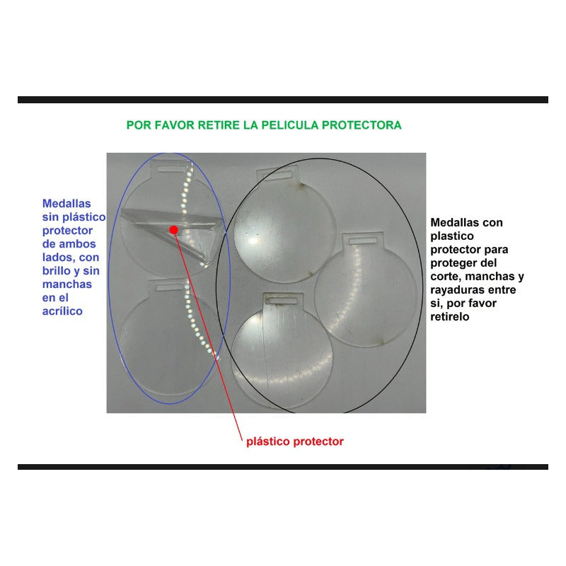 50 Placas Identificacion Mascota Perro Acrilico 3mm