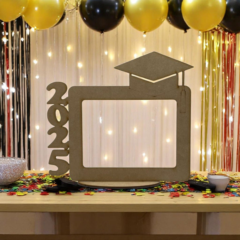 Portaretrato Marco Foto Graduacion Mdf 3mm Birrete