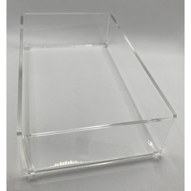 Caja Charola O Bandeja De Mesa Acrilico 3mm 5x12x20cm