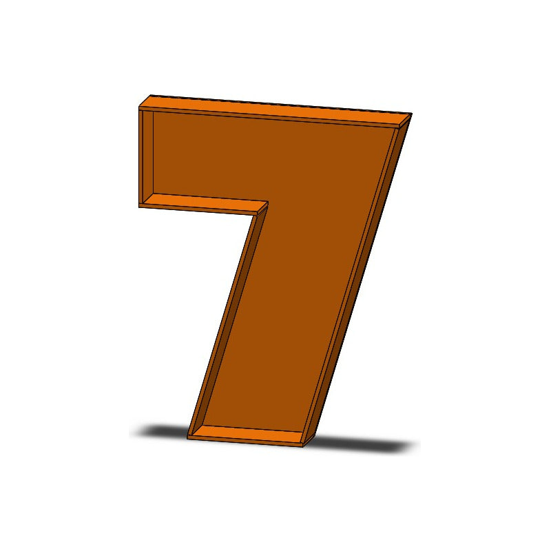 Caja De Letra 3d Abecedario Madera Mdf 3mm Centro Mesa 25cm