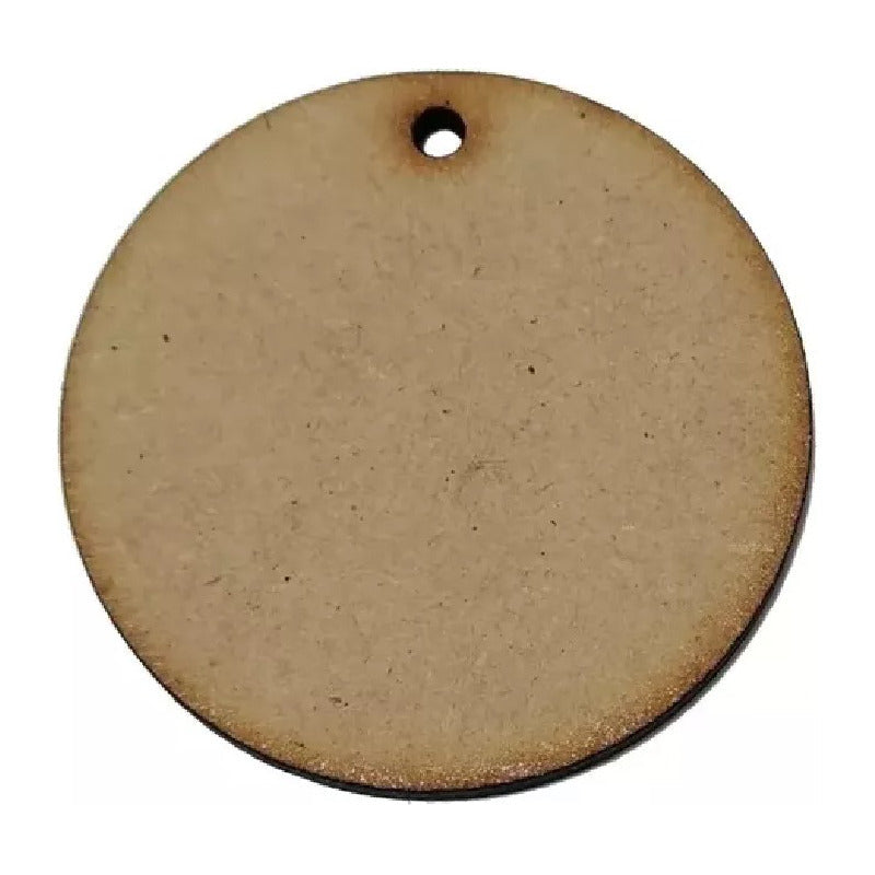 50 Circulos Llavero 5cm Mdf 3mm Recuerdo Mayoreo Fiesta