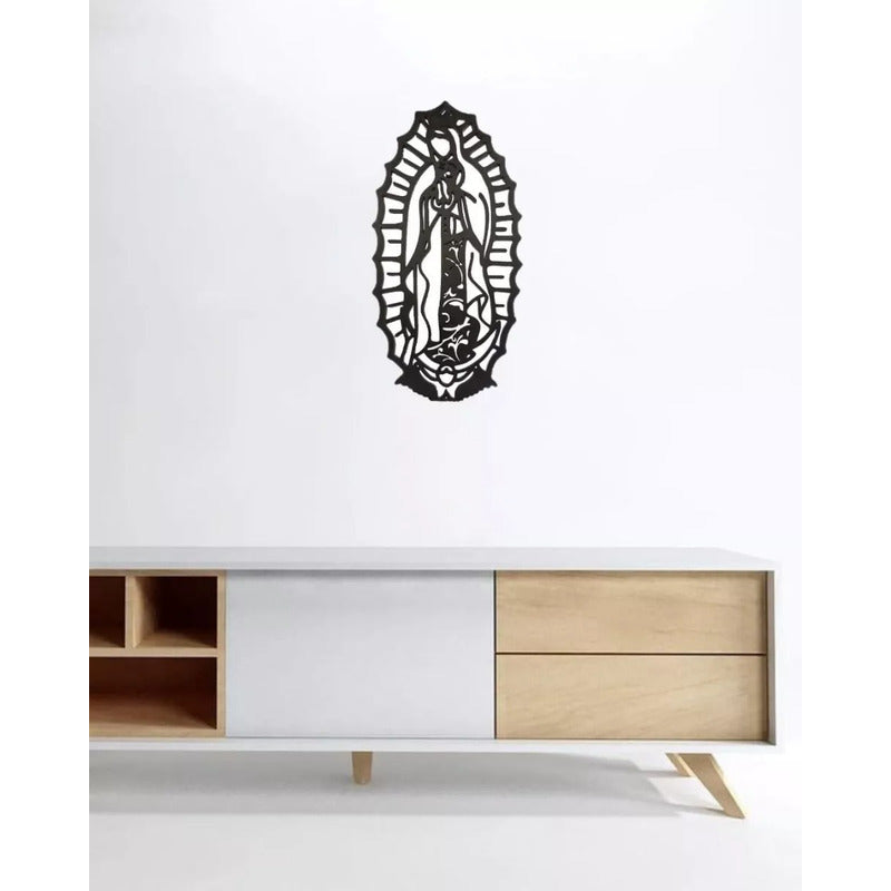 Cuadro Decorativo De La Virgen De Guadalupe Mdf, Corte Laser