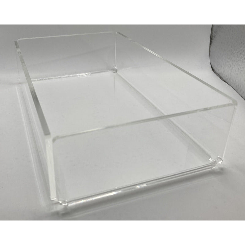 Caja Charola O Bandeja De Mesa Acrilico 3mm 5x12x20cm