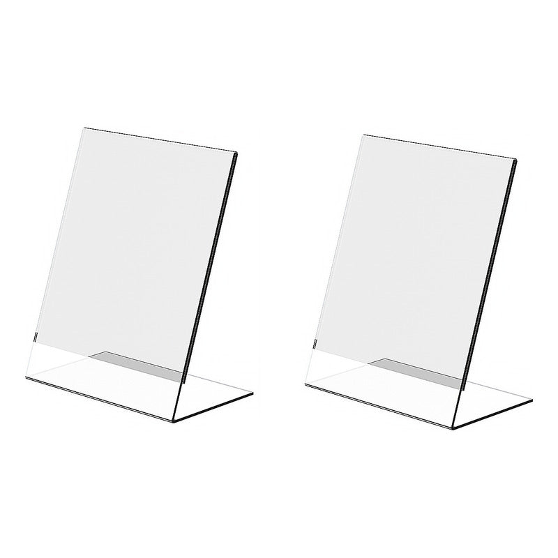 5 Portaretrato Acrilico 10x15cm O 15x10cm Marco Foto 4x6