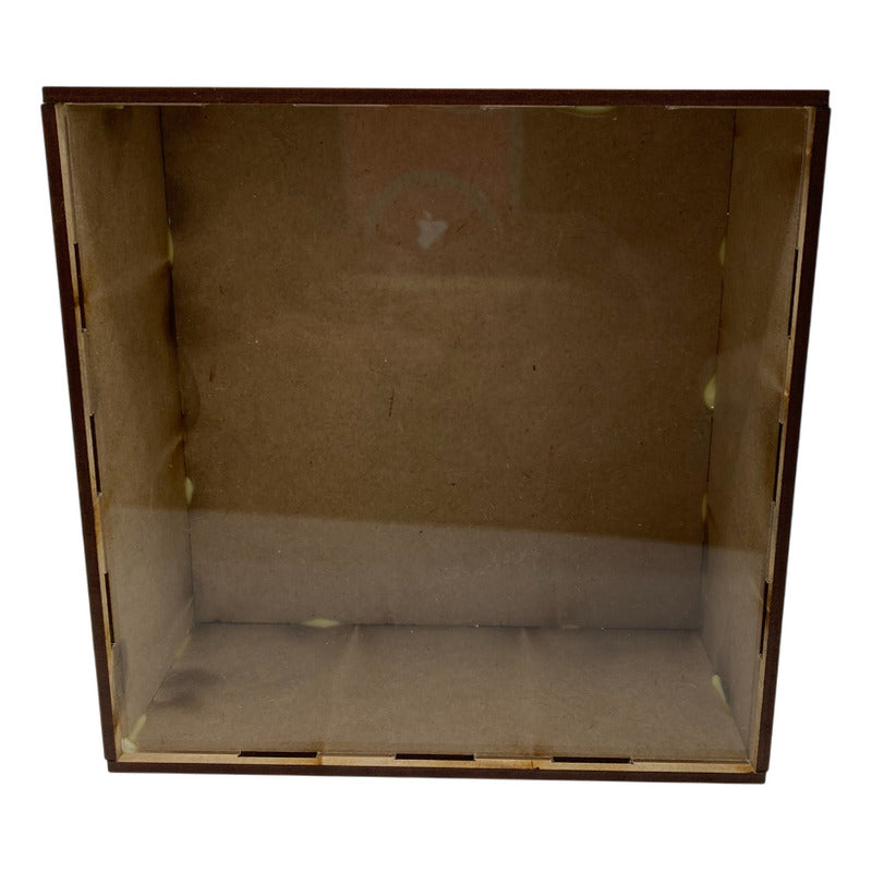 Alcancia Mdf Y Acrilico 15x15cm Económica