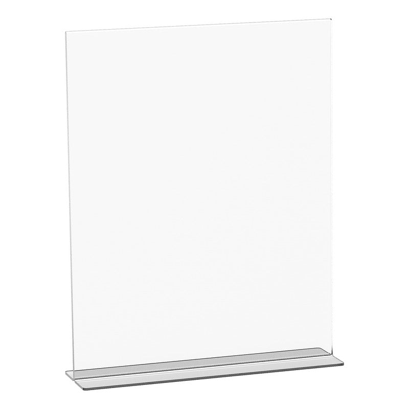 5 Porta Menu Acrilico Exhibidor Folleto Carta Vertical 2mm