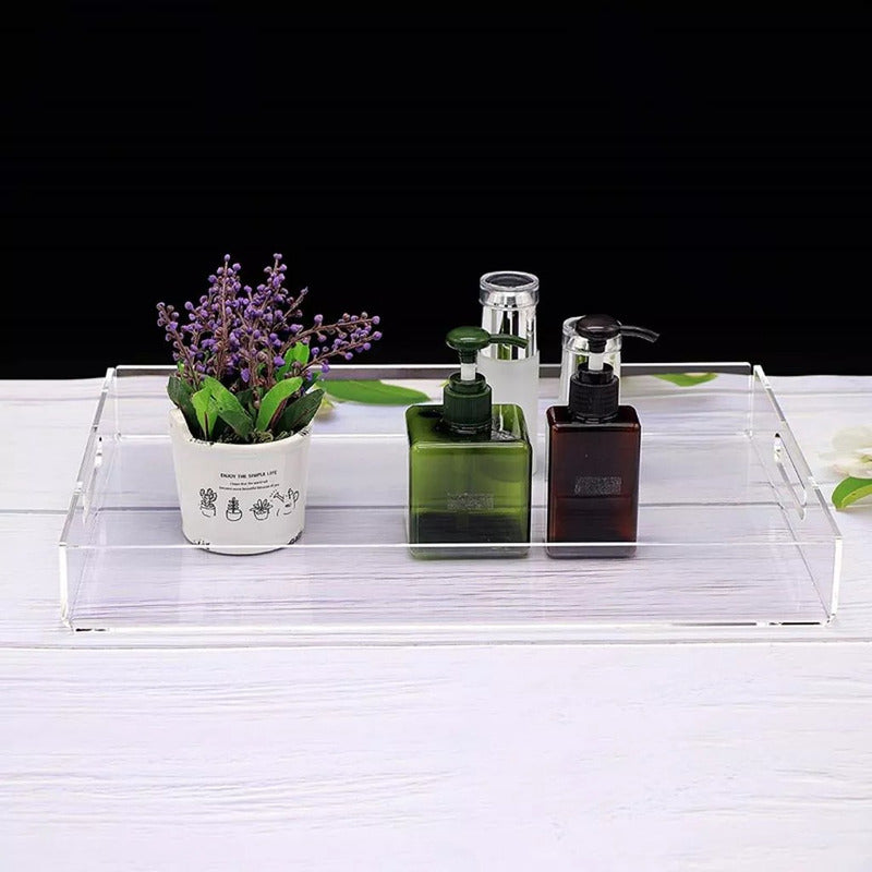 Charola O Mesa De Desayuno Cama Acrilico 3mm 30x40cm