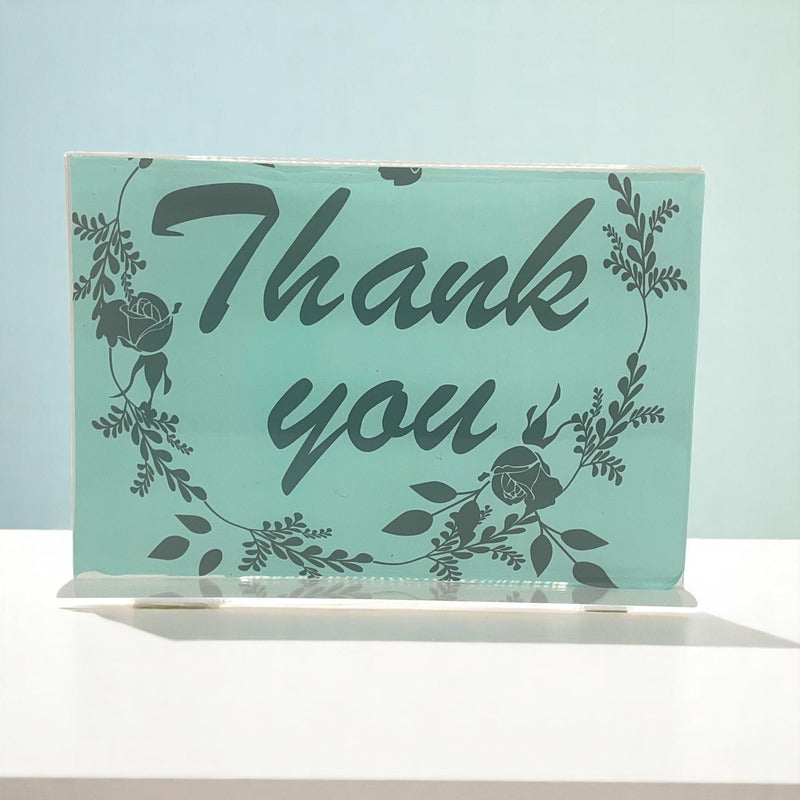 Porta Menu Letrero Folleto Acrilico Tamaño Carta 29x23cm 2mm