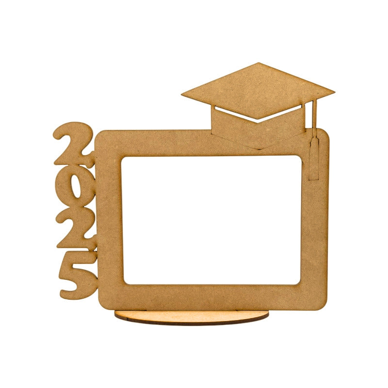 10 Portaretrato Marco Foto Graduacion Mdf 3mm Birrete