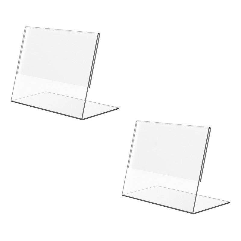 5 Portaretrato Acrilico 10x15cm O 15x10cm Marco Foto 4x6