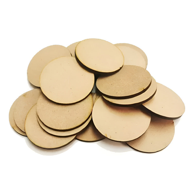 10 Circulos 10cm Lamina Mdf Decorar 3mm Fiesta