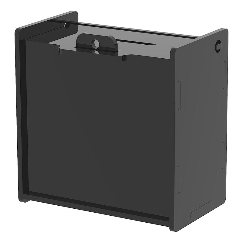 Alcancia Ahorro Propina Acrilico 3mm Caja 10x10x6cm