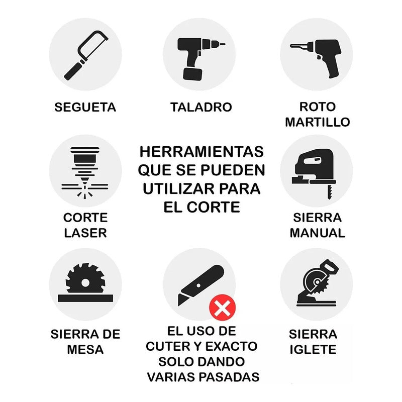 Plexiglass Acrílico Transparente De 30 X 30 Cm, 3 Mm Espesor