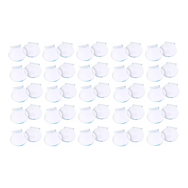 Medalla Acrilico Transparente 6 Cm 50 Piezas 3 Mm Sublimar